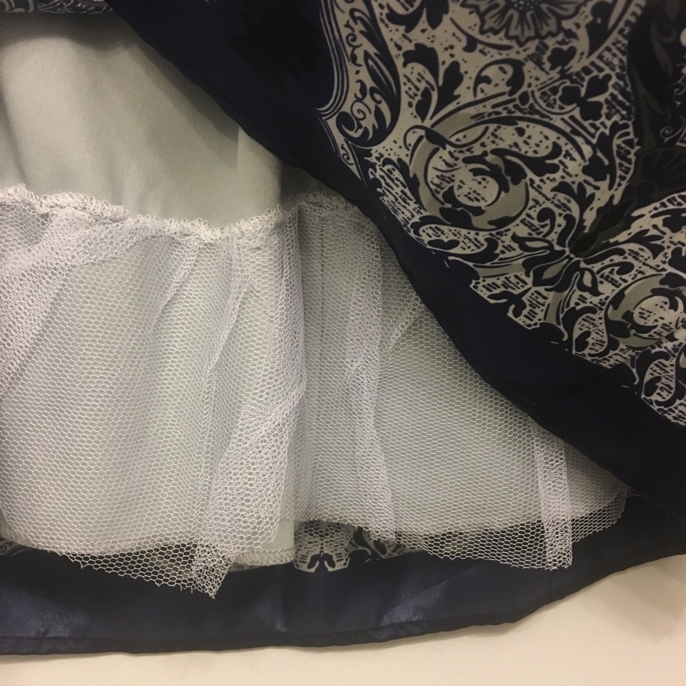 Paisley Strapless Dress - Picture 5 of 8